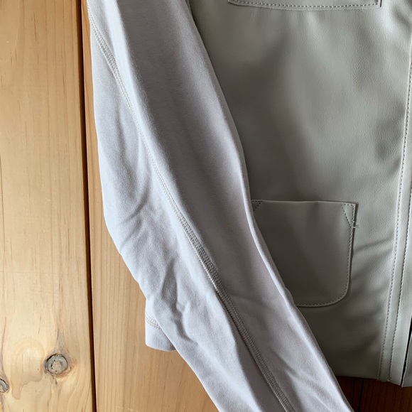 🌈 Yest Faux Leather Fabric Jacket - Picture 3 of 8